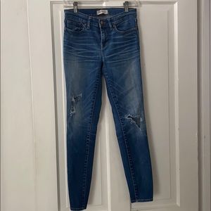🔥 Madewell skinny skinny jeans